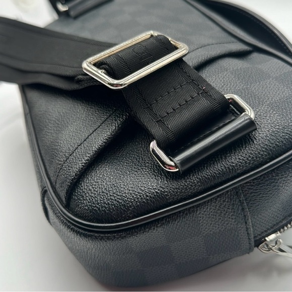 Louis Vuitton Damier Graphite Ambler with dustbag🖤🩶🖤🩶🖤EUC MB0158 - Picture 11 of 11